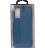 2.0mm Dikke Fashion Color TPU Hoesje voor Samsung Galaxy S20 FE Navy