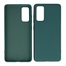 2.0mm Thick Fashion Color TPU Case Samsung Galaxy S20 FE Dark Green