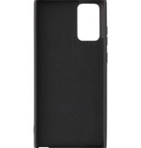 2.0mm Dikke Fashion Color TPU Hoesje voor Samsung Galaxy Note 20 Zwart