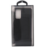 Estuche de TPU de color de moda de 2.0 mm de espesor para Samsung Galaxy Note 20 Negro