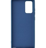 2.0mm Thick Fashion Color TPU Case for Samsung Galaxy Note 20 Navy