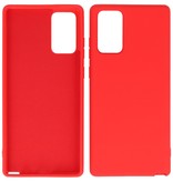 Custodia in TPU color moda spessa 2,0 mm per Samsung Galaxy Note 20 rosso