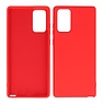 Coque Samsung Galaxy Note 20 en TPU Couleur Fashion Epais 2.0mm Rouge