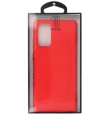 2,0 mm dicke Modefarbe TPU-Hülle für Samsung Galaxy Note 20 Red