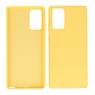 2.0mm Dikke Fashion Color TPU Hoesje Samsung Galaxy Note 20 Geel