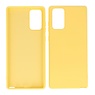 Carcasa De TPU De Color De Moda Gruesa De 2.0mm Para Samsung Galaxy Note 20 Amarillo