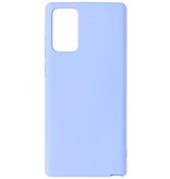 2,0 mm tyk mode farve TPU taske til Samsung Galaxy Note 20 lilla