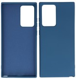 2,0 mm tyk mode farve TPU taske til Samsung Galaxy Note 20 Ultra Navy