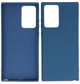 Carcasa de TPU de color de moda de 2.0 mm de espesor para Samsung Galaxy Note 20 Ultra Navy