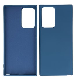 2,0 mm dicke Modefarbe TPU-Hülle Samsung Galaxy Note 20 Ultra Navy