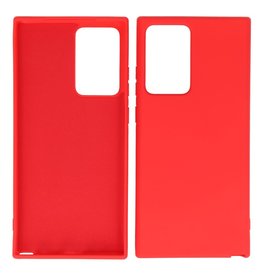 2,0 mm dicke Modefarbe TPU-Hülle Samsung Galaxy Note 20 Ultra Red