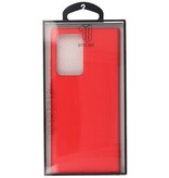 Custodia in TPU di colore moda spesso 2,0 mm per Samsung Galaxy Note 20 Ultra Red