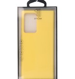 2.0mm Thick Fashion Color TPU Case for Samsung Galaxy Note 20 Ultra Yellow