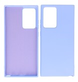 Custodia in TPU di colore moda spesso 2,0 mm per Samsung Galaxy Note 20 Ultra Purple