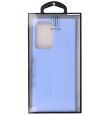 Custodia in TPU di colore moda spesso 2,0 mm per Samsung Galaxy Note 20 Ultra Purple