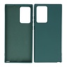 2.0mm Dikke Fashion Color TPU Hoesje Samsung Galaxy Note 20 Ultra Donker Groen