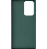 2.0mm Thick Fashion Color TPU Case for Samsung Galaxy Note 20 Ultra Dark Green