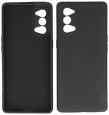 Coque en TPU couleur tendance de 2,0 mm d'épaisseur pour Oppo Reno 4 Pro 5G Noir