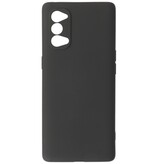 Custodia in TPU color moda spessa 2,0 mm per Oppo Reno 4 Pro 5G nero