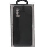 Coque en TPU couleur tendance de 2,0 mm d'épaisseur pour Oppo Reno 4 Pro 5G Noir