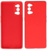 2.0mm Dikke Fashion Color TPU Hoesje voor Oppo Reno 4 Pro 5G Rood