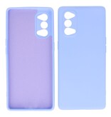 2,0 mm tyk mode farve TPU taske til Oppo Reno 4 Pro 5G lilla