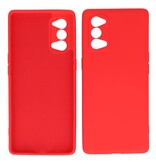 2,0 mm tyk mode farve TPU taske til Oppo Reno 4 5G rød
