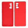 Custodia in TPU color moda spessa 2,0 mm Oppo Reno 4 5G rosso