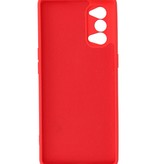 2.0mm Dikke Fashion Color TPU Hoesje voor Oppo Reno 4 5G Rood