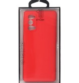 2,0 mm dickes TPU-Gehäuse in Modefarbe für Oppo Reno 4 5G Rot