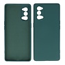 2.0mm Thick Fashion Color TPU Case Oppo Reno 4 5G Dark Green