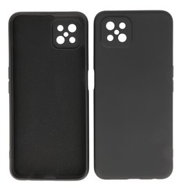 Carcasa de TPU Oppo Reno 4 Z de 2.0 mm de grosor en color a la moda - A92s Negro