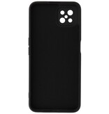 Carcasa de TPU de color de moda de 2.0 mm de espesor para Oppo Reno 4 Z - A92s Negro
