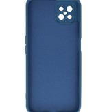 2.0mm Thick Fashion Color TPU Case for Oppo Reno 4 - A92s Z Navy
