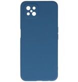 Estuche de TPU de color de moda de 2.0 mm de espesor para Oppo Reno 4 - A92s Z Navy