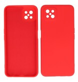 2,0 mm dickes TPU-Gehäuse in Modefarbe für Oppo Reno 4 - A92s Z Red