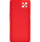 Carcasa de TPU de color de moda de 2.0 mm de espesor para Oppo Reno 4 - A92s Z Rojo