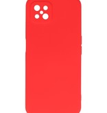 2.0mm Thick Fashion Color TPU Case for Oppo Reno 4 - A92s Z Red