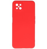 2,0 mm tyk mode farve TPU taske til Oppo Reno 4 - A92s Z Rød