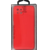 2,0 mm dickes TPU-Gehäuse in Modefarbe für Oppo Reno 4 - A92s Z Red