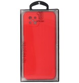 Coque en TPU couleur tendance de 2,0 mm d'épaisseur pour Oppo Reno 4 - A92s Z Rouge