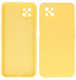 2.0mm Dikke Fashion Color TPU Hoesje voor Oppo Reno 4 Z - A92s Geel