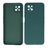 Custodia in TPU di colore moda spesso 2,0 mm Oppo Reno 4 Z - A92s verde scuro