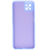 2,0 mm tyk mode farve TPU taske til Oppo Reno 4 Z - A92s Lilla