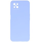 2,0 mm tyk mode farve TPU taske til Oppo Reno 4 Z - A92s Lilla