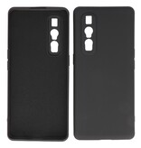 2,0 mm tyk mode farve TPU taske til Oppo Find X2 Pro sort