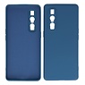 2.0mm Dikke Fashion Color TPU Hoesje Oppo Find X2 Pro Navy