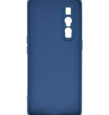 2,0 mm dickes TPU-Gehäuse in Modefarbe für Oppo Find X2 Pro Navy