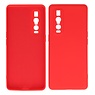 Coque en TPU couleur tendance de 2,0 mm d'épaisseur Oppo Find X2 Pro Rouge