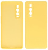 2,0 mm dickes Modefarben-TPU-Gehäuse für Oppo Find X2 Pro Yellow